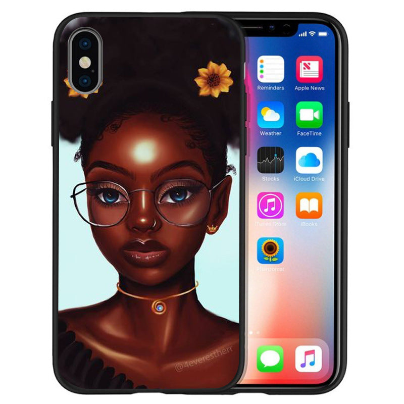 Fashion Afro Girls Melanin Queen Phone Cases