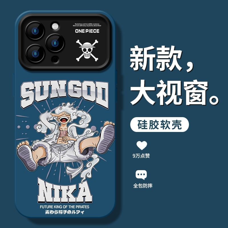 New Large Window Clear Case for iPhone 14/15 Pro Max
