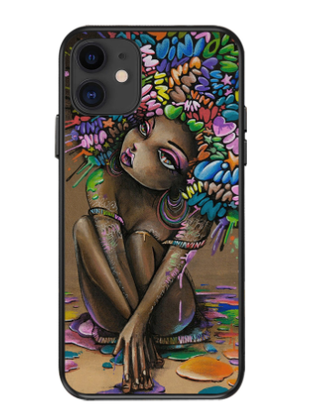 Fashion Afro Girls Melanin Queen Phone Cases