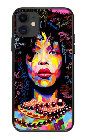 Fashion Afro Girls Melanin Queen Phone Cases