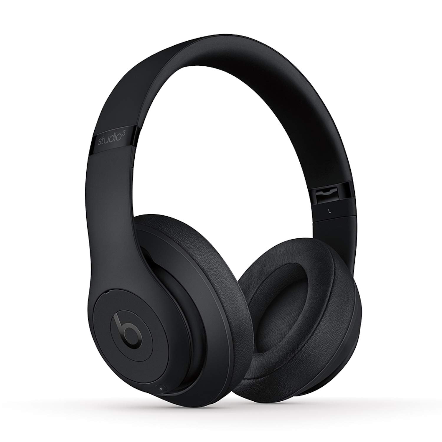 Beats Studio3 Wireless Noise Cancelling Over-Ear Headphones - Apple W1 Headphone Chip Class 1 Bluetooth Active Noise Cancelling 22 Hours of Listening Time - Matte Black (Previous Model)