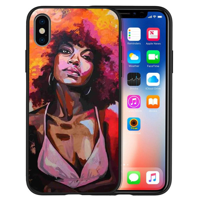 Fashion Afro Girls Melanin Queen Phone Cases