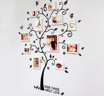 Removable Wall Sticker, Heart Tree, DIY Decor