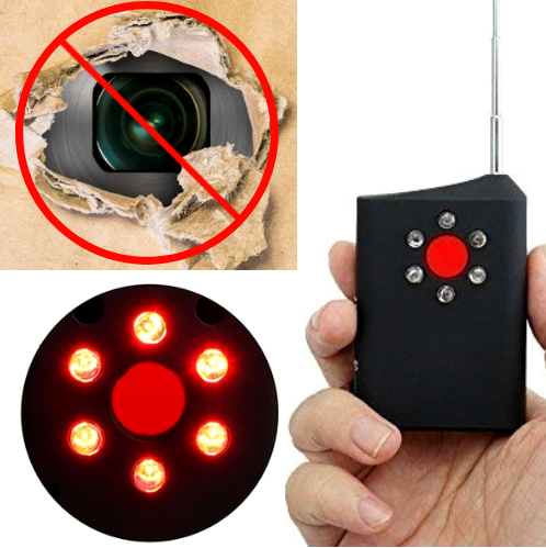 2-in-1 Wireless Signal Detector for Privacy Protection