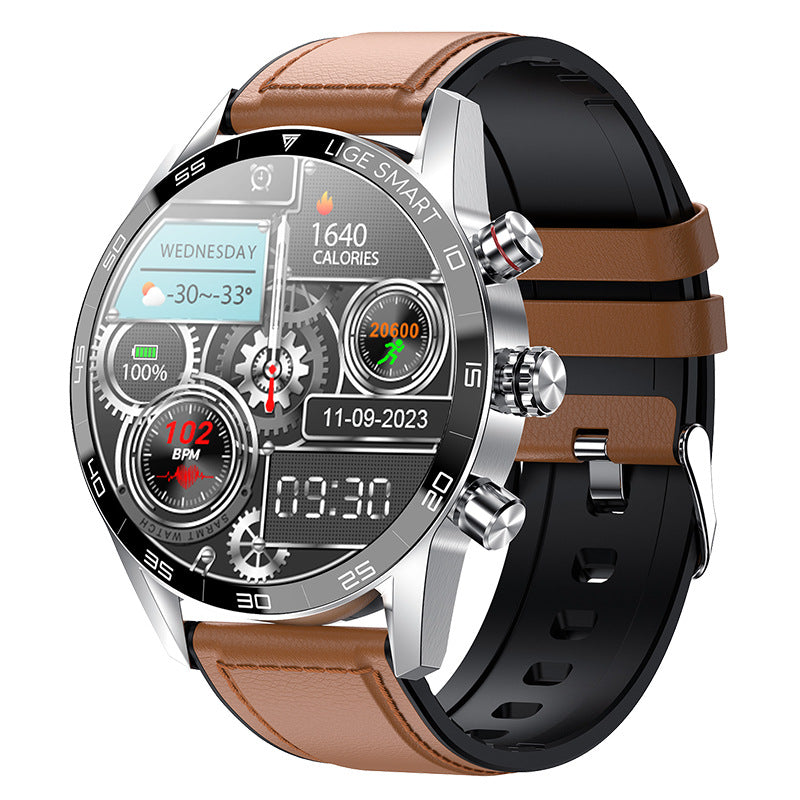 LIGE Bluetooth Smart Watch for Men with Health Monitor