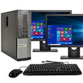 Dell Optiplex 790 Core i5 3.1GHz 1TB Hard Drive 16GB Memory Windows 10 x64 Dual 22 inch Monitors (Renewed)