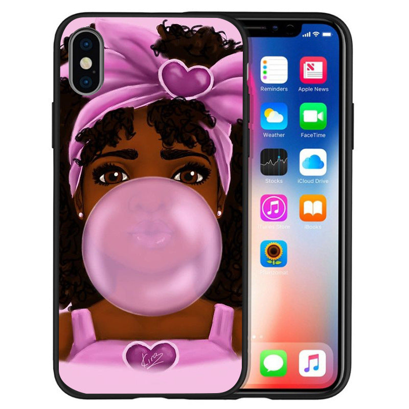 Fashion Afro Girls Melanin Queen Phone Cases