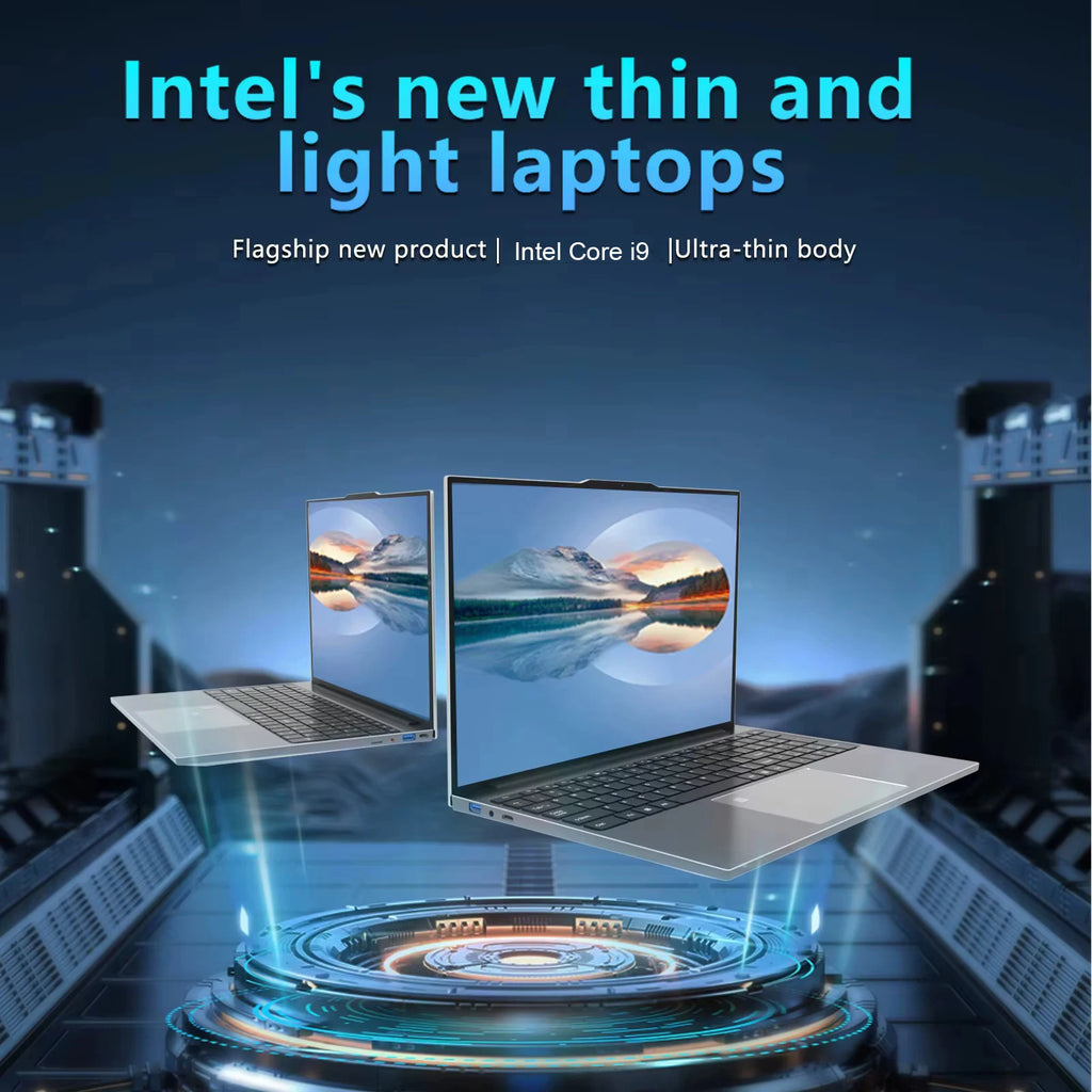 Xiaman 15.6" Portable Gaming Laptop Intel Core i9 8950HK i3 6100U Wins 11 Gamer PC 16GB RAM 1TB SSD Notebook Computer Laptops