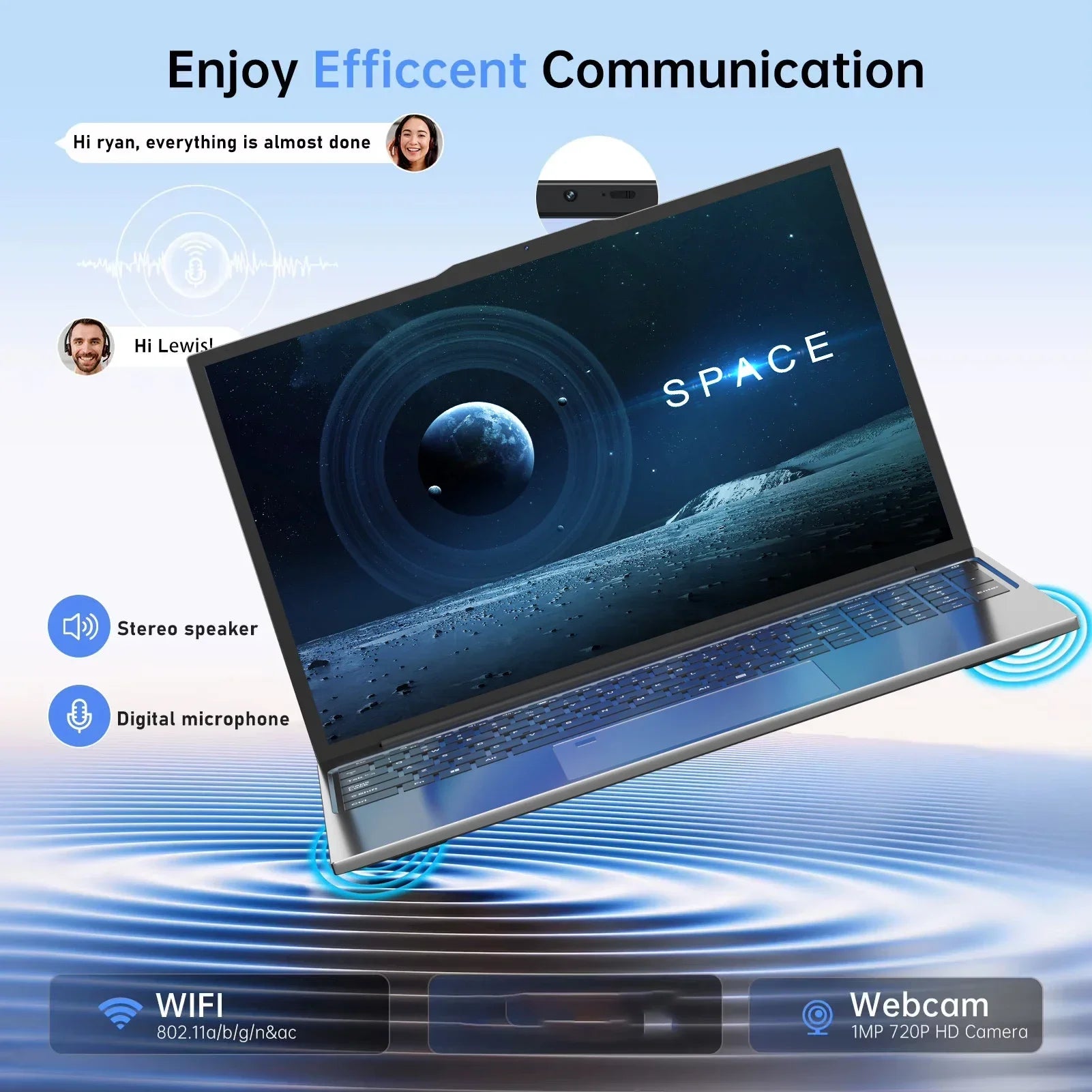 15.6" Windows 11 Pro Laptops Intel Core i9-10980HK 16GB RAM 1TB SSD Office Gamer Study notebook Computer PC