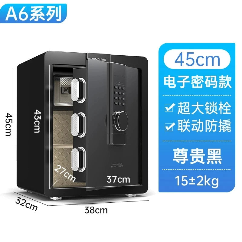 45Cm Safe Household Small WIFI Password Office Storage All-steel Safe Small Mini Anti-theft