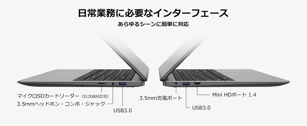 15.6 "Thin & Portable Laptop Computer Intel Celeron N4000 12GB RAM 256GB SSD FHD 1920x1080 16:9 Display For Work And Study