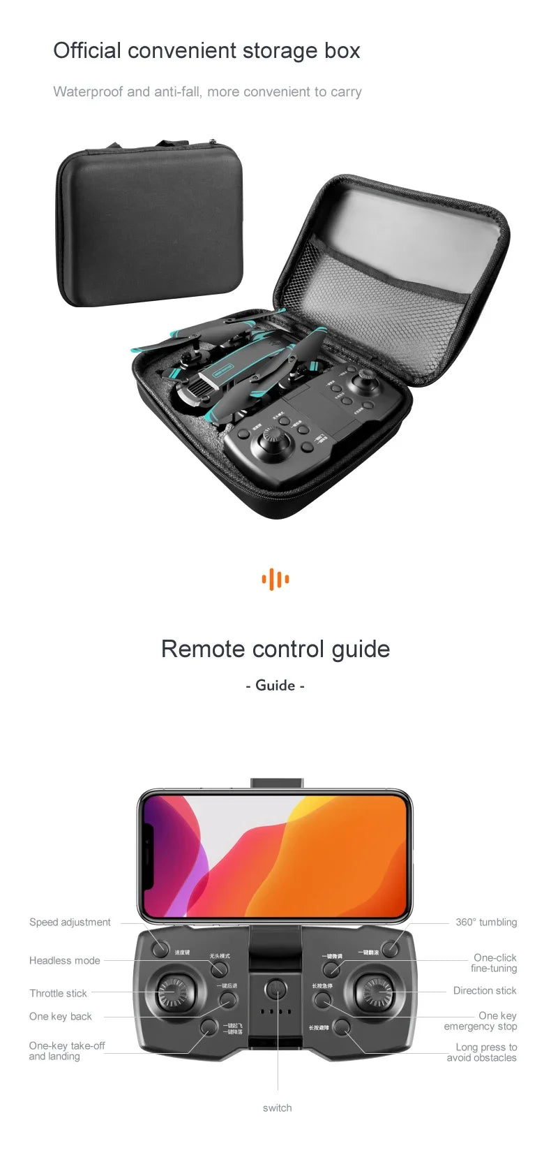 2024 S6 Pro NEW Drone Professional 4K HD Camera Foldable Quadcopter Aerial S6 GPS RC Helicopter FPV WIFI Obstacle Avoidance Toys