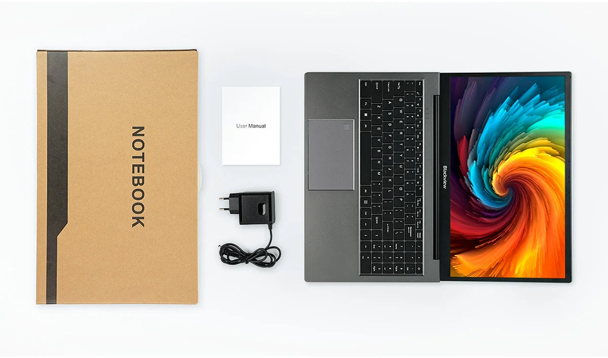 Blackview AceBook 8 Laptop 15.6"  Intel Processor N150 16GB RAM 512GB SSD + expansion up to 1TB Windows 11 Home 15.6"