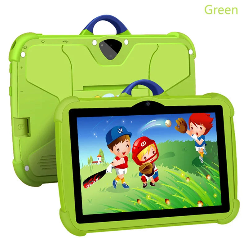 New 5G WiFi 7 Inch Google Tablet For Children Learning Education Kids Tablets Android 13 Quad Core 4GB+64GB Dual Cameras 4000mAh