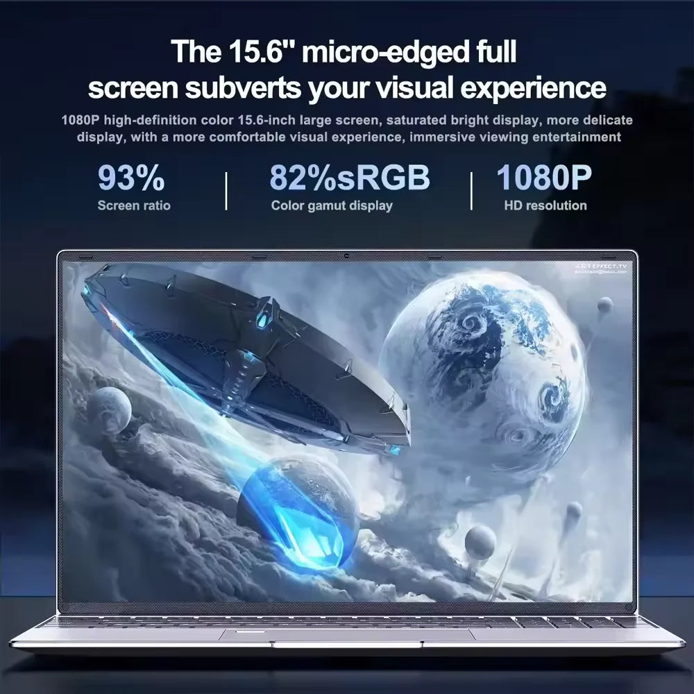 15.6" Windows 11 Pro Laptops Intel Core i9-10980HK 16GB RAM 1TB SSD Office Gamer Study notebook Computer PC