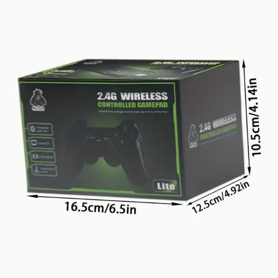 Wireless Video Game Stick 2.4G Dual  Joystick Console Gaming Stick 4K 20000+ Gaming Retro Gaming Thanksgiving Gift