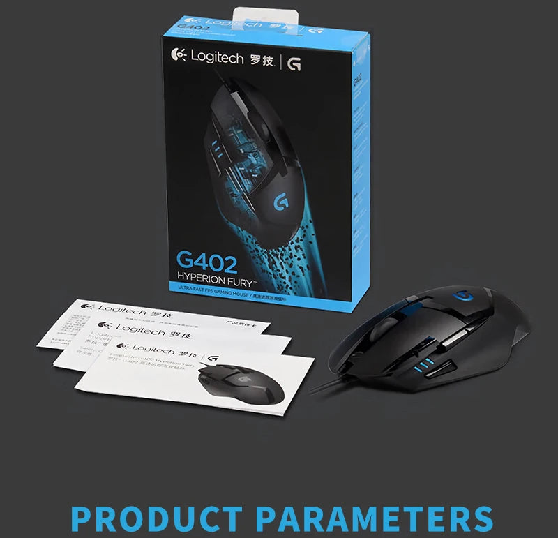 Logitech G402/G305 Wireless gaming mouse,power-saving, portable,lightweight,low-latency for e-sports, suitable for PUBG and MOBA
