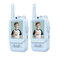 2PCS  Video Walkie Talkies for Kids Rechargeable Toddler Toys  for Indoor Camping Travel  Birthday Gfits for Kids Ages 3-12