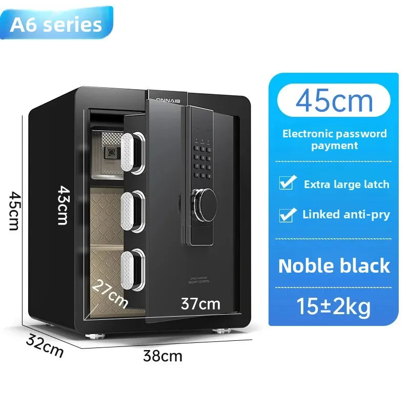 45Cm Safe Household Small WIFI Password Office Storage All-steel Safe Small Mini Anti-theft