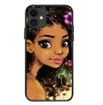 Fashion Afro Girls Melanin Queen Phone Cases
