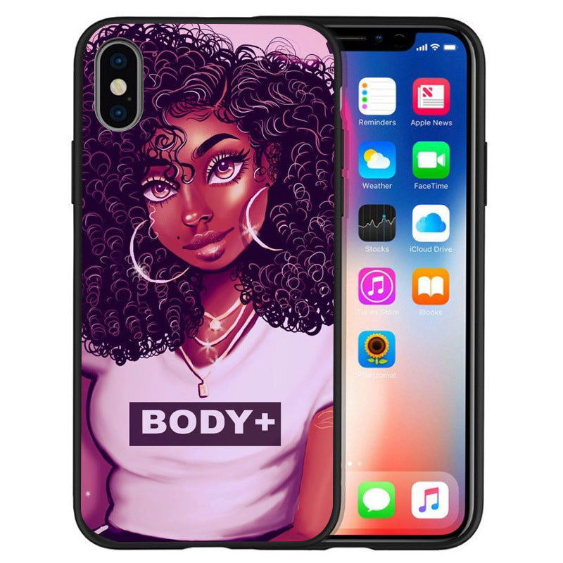 Fashion Afro Girls Melanin Queen Phone Cases