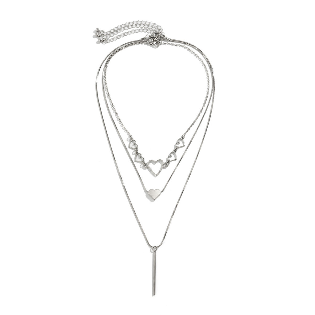 Minimalist Metal Snake Chain Necklace for Layering