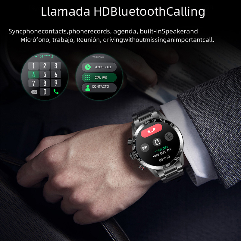 LIGE Bluetooth Smart Watch for Men with Health Monitor