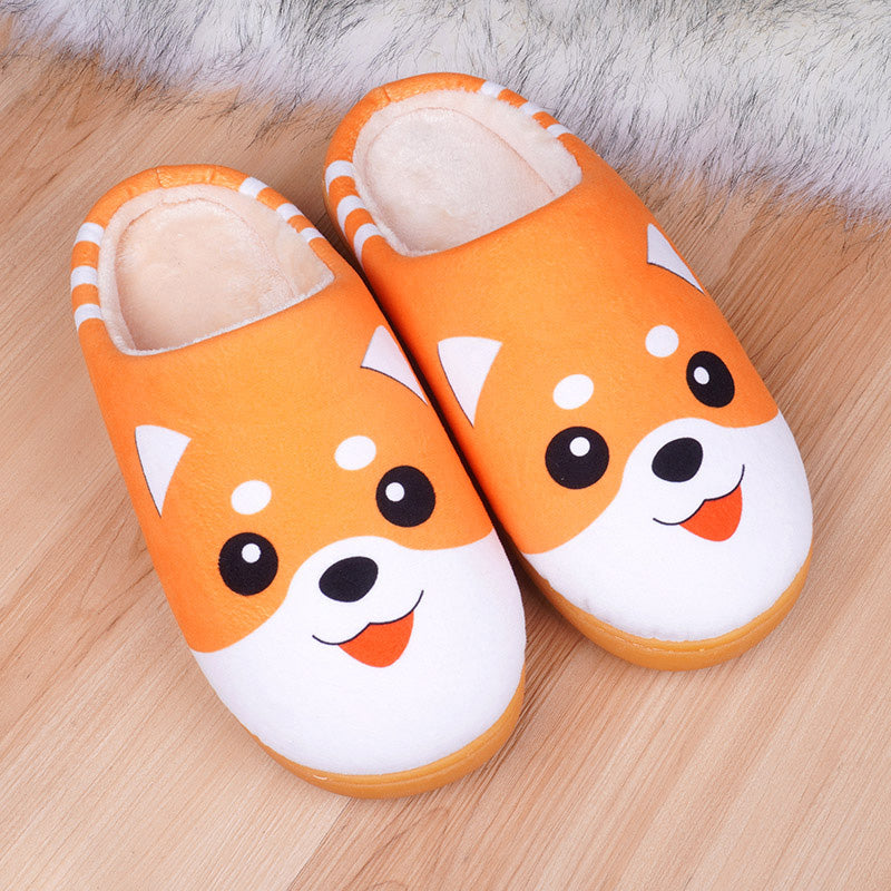 Warm Large Cotton Antiskid Slippers