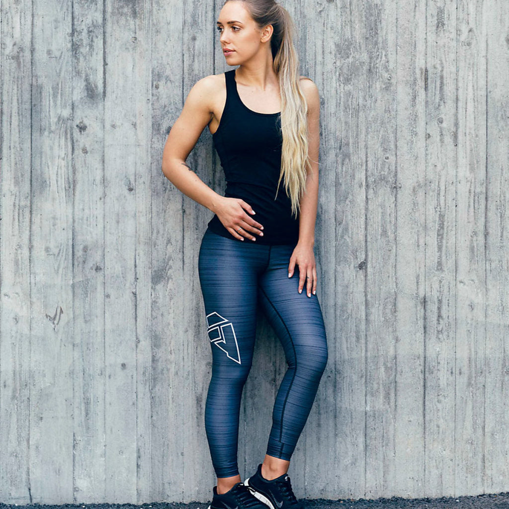 2022 New High-Waist Elastic Geometric Print Leggings